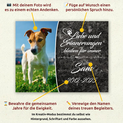Gedenkschild-Hund3