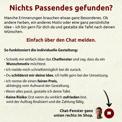 Gedenkschild-individuell