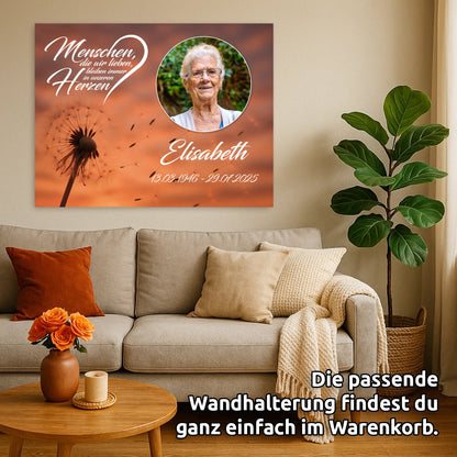 Gedenkschild-Wandbild