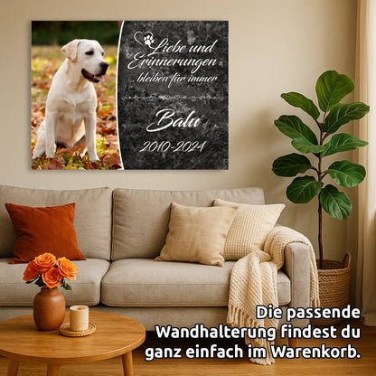 Gedenkschild-Wandbild