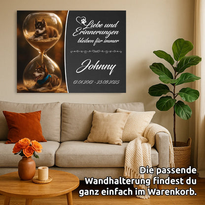 Gedenkschild-Wandbild