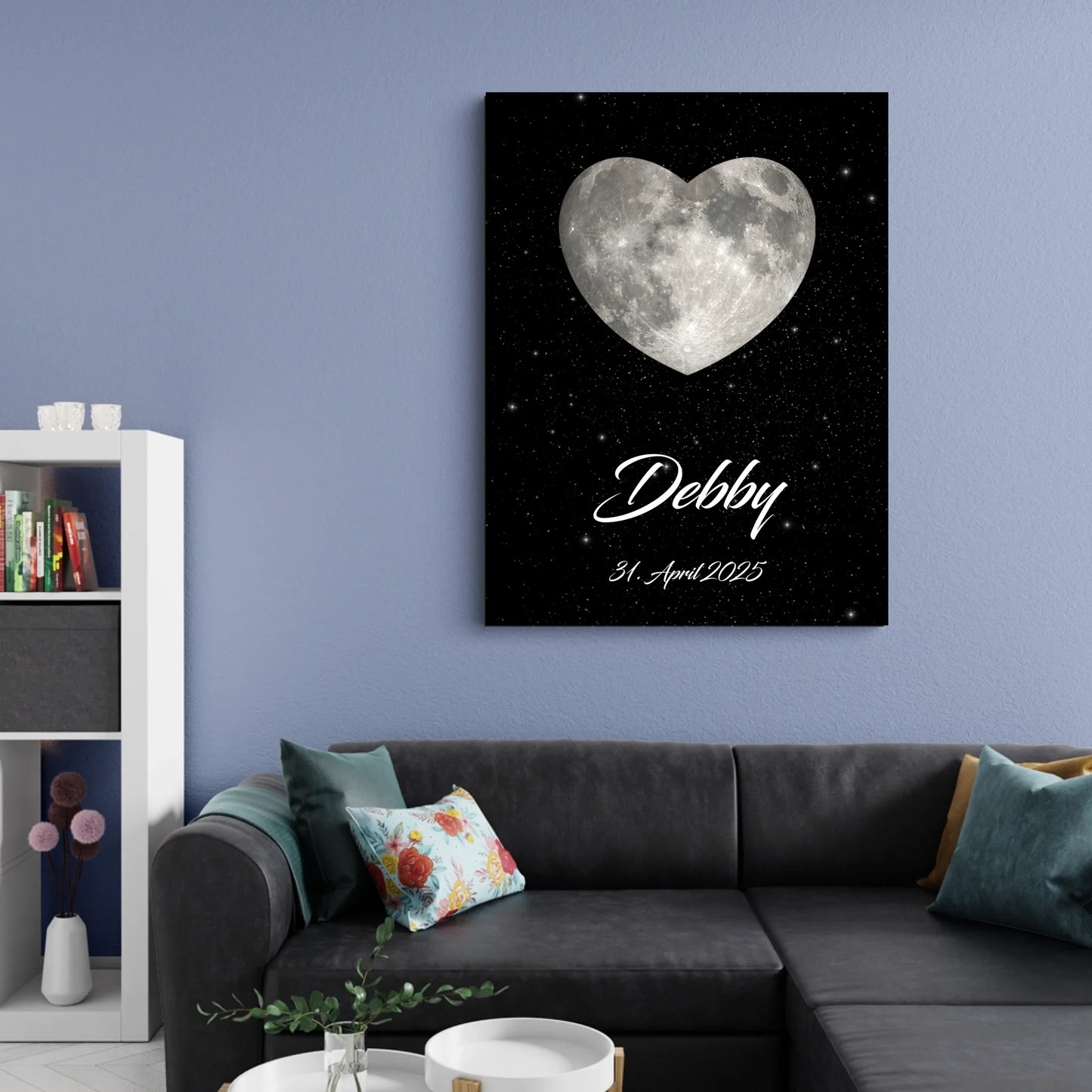 Gedenktafel-Mond-Wohnzimmer-Mockup