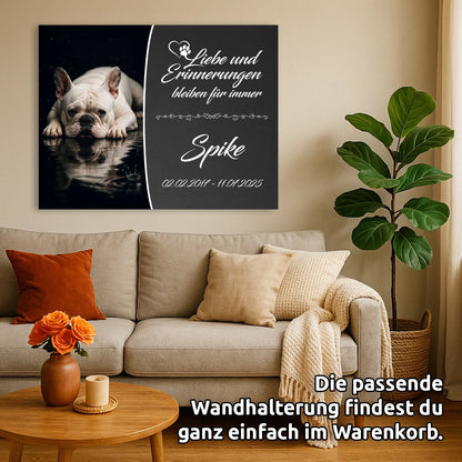 Gedenkschild-Wandbild