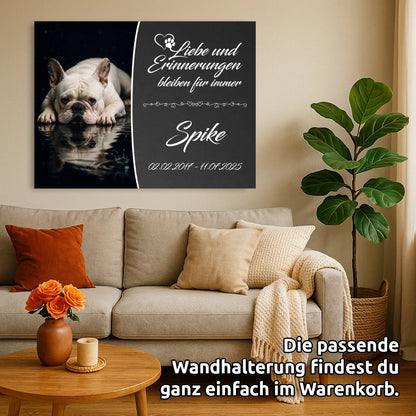 Gedenkschild-Wandbild