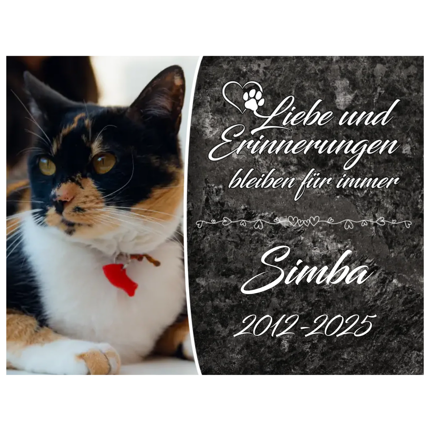 Gedenkschild-Hintergrund-Grab-Kontur