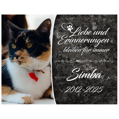 Gedenkschild-Hintergrund-Grab-Kontur