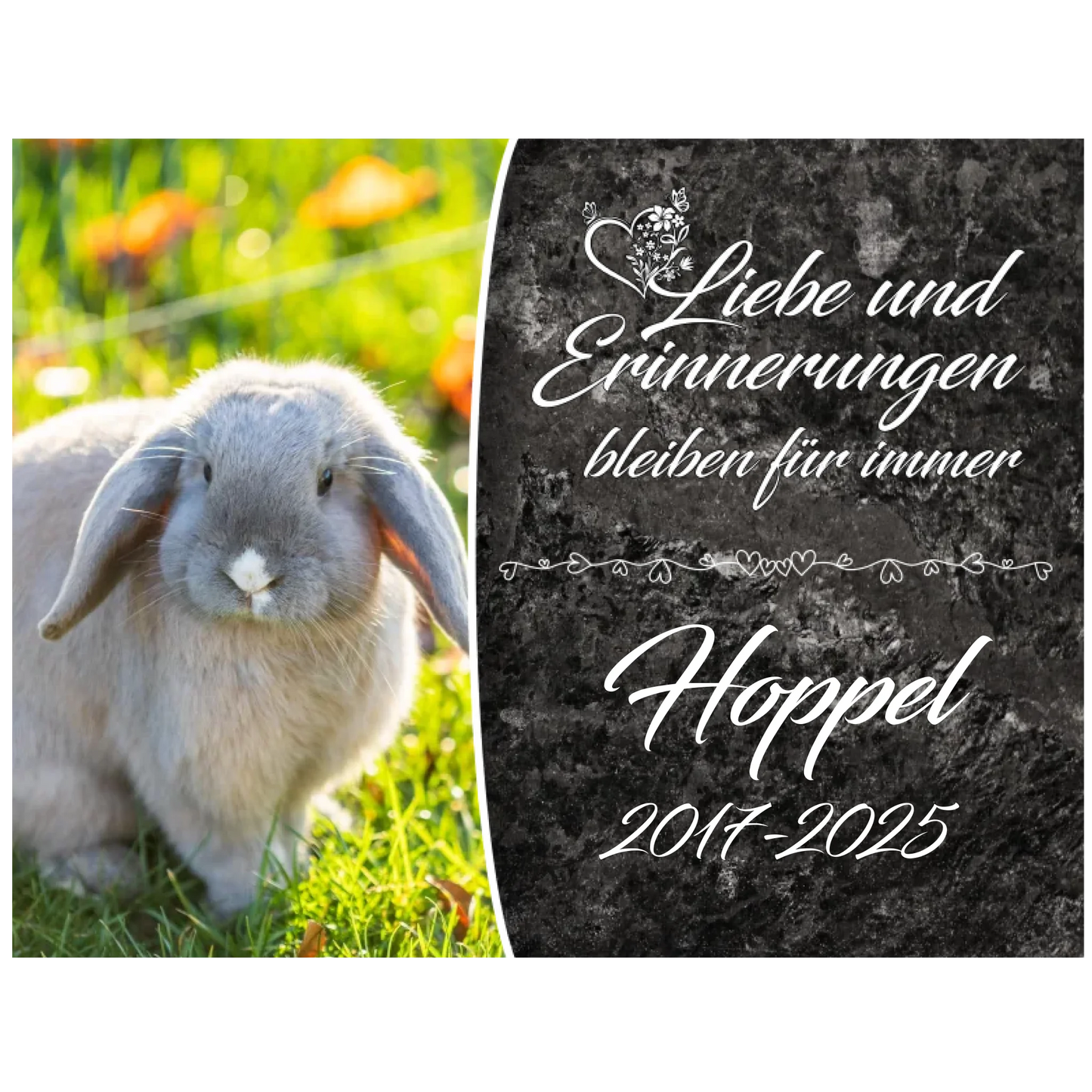 Gedenkschild-Hintergrund-Grab-Kontur