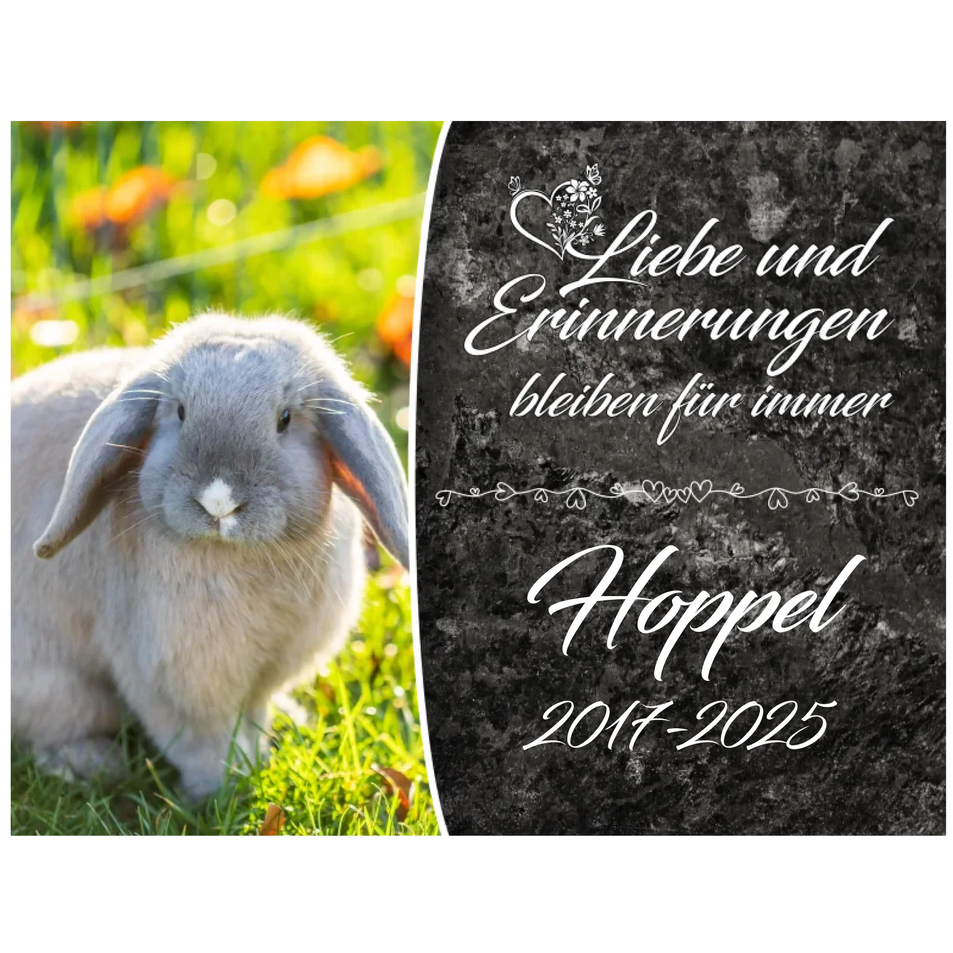 Gedenkschild-Hintergrund-Grab-Kontur