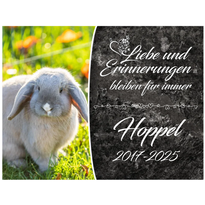 Gedenkschild-Hintergrund-Grab-Kontur