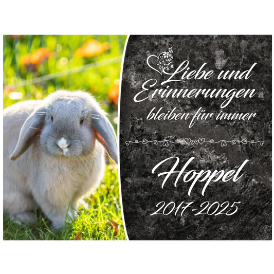 Gedenkschild-Hintergrund-Grab-Kontur