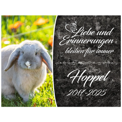 Gedenkschild-Hintergrund-Grab-Kontur