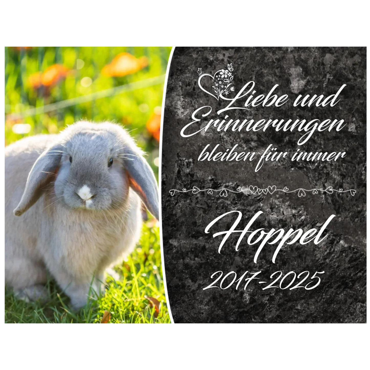 Gedenkschild-Hintergrund-Grab-Kontur