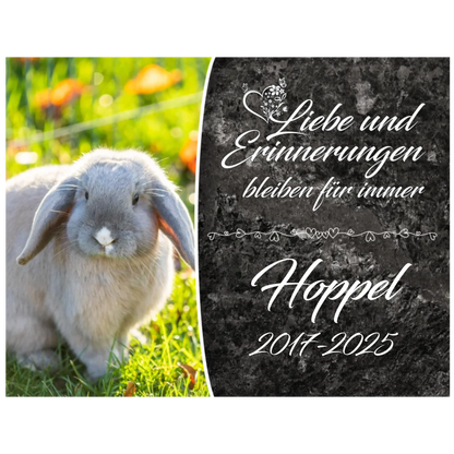 Gedenkschild-Hintergrund-Grab-Kontur