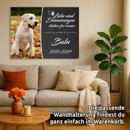 Gedenkschild-Wandbild