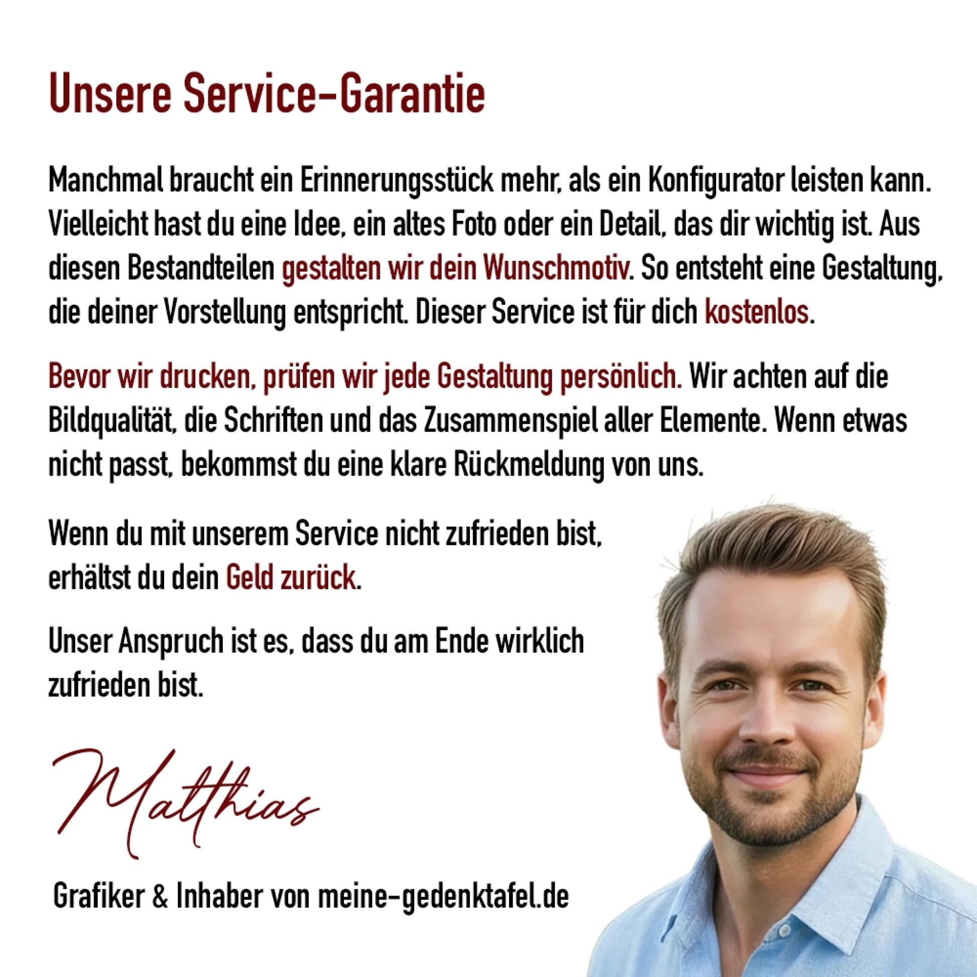 Service-Garantie