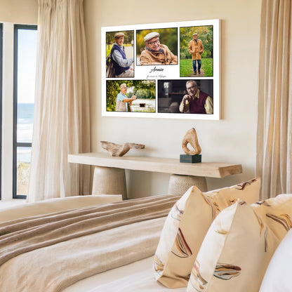 Erinnerungs-Wandbild - Fotocollage